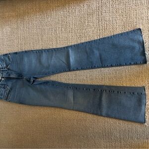 Women's Blue Flared Good American Jeans
